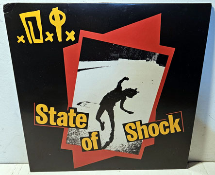 DI "State Of Shock" LP (Gummopunx) Blue/Black Vinyl